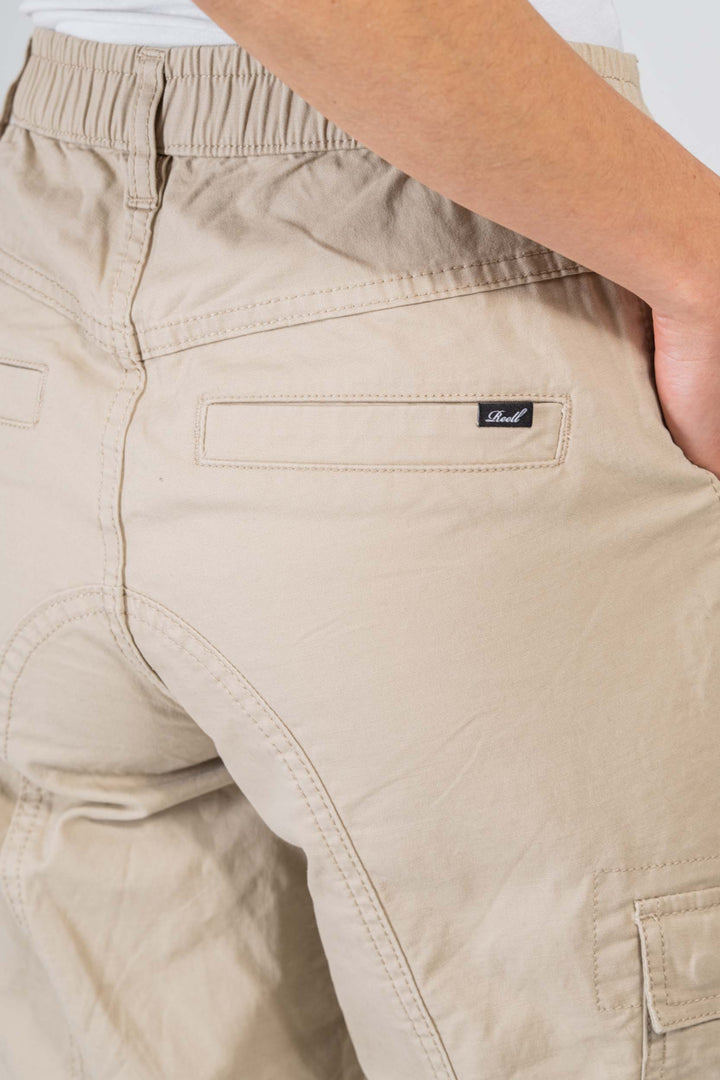 Reell Women Marusha Cargo Pant - Beige Canvas