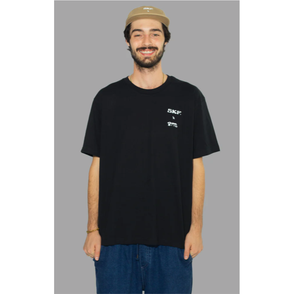 BTTS x SKF T-Shirt - Black/White