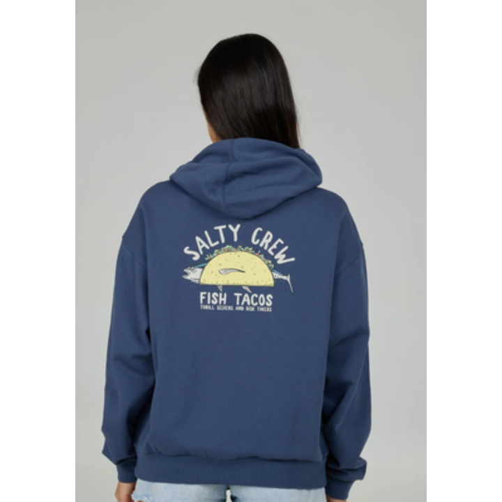 Salty Crew Baja Fresh Hoody - Indigo Blau