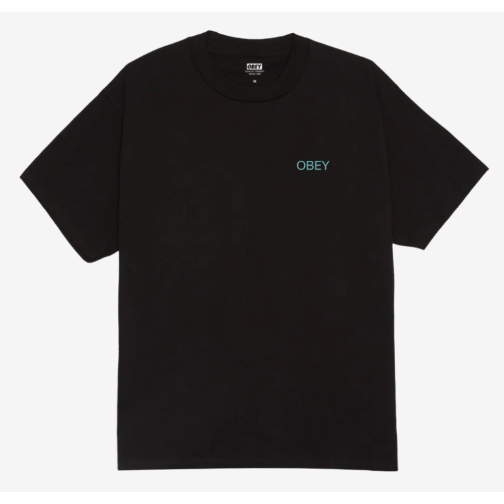 Obey NOUVEAU ANGEL CLASSIC T-SHIRT - Black
