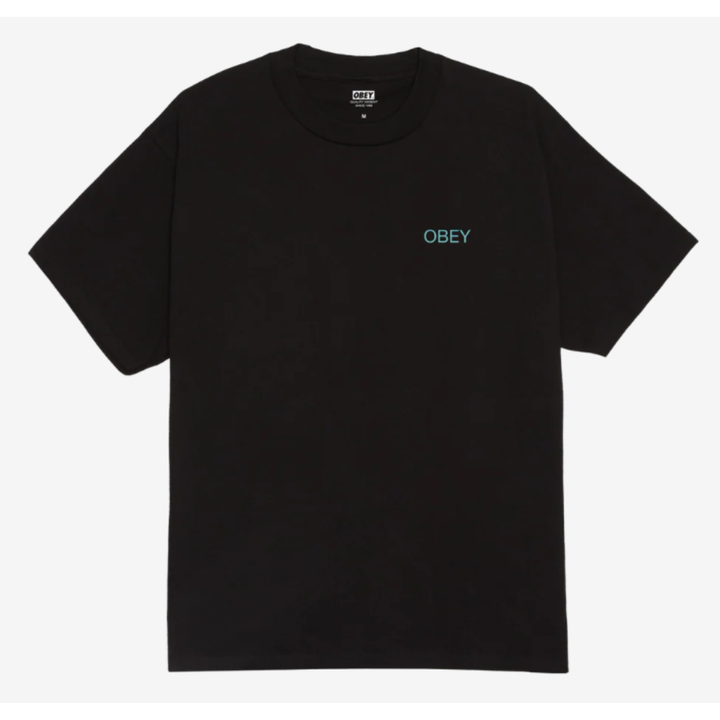 Obey NOUVEAU ANGEL CLASSIC T-SHIRT - Black