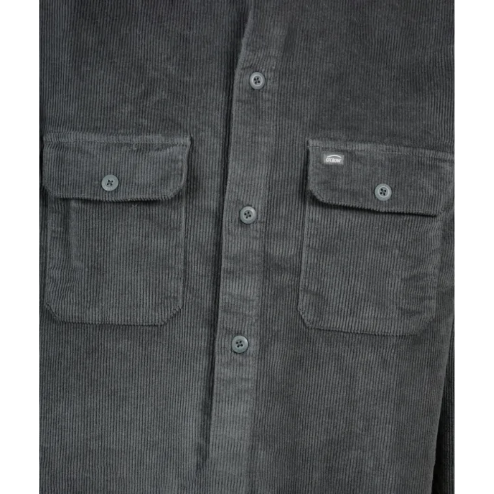 Oxbow Overshirt Cord Jacke - Pewter