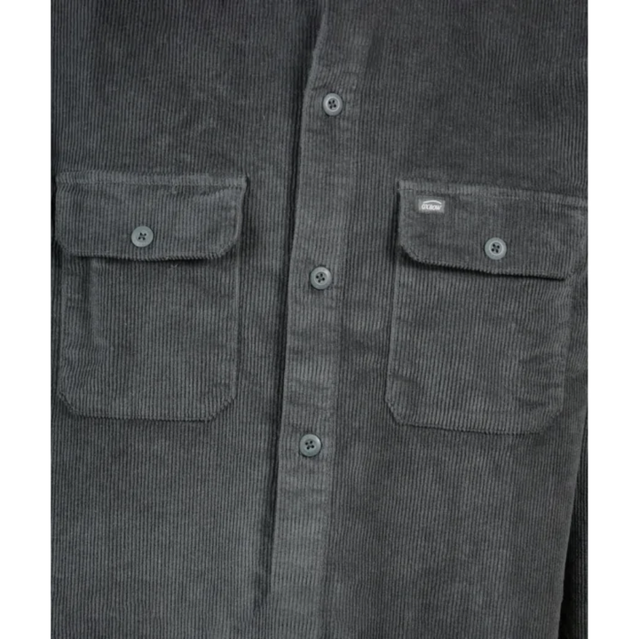 Oxbow Overshirt Cord Jacke - Pewter