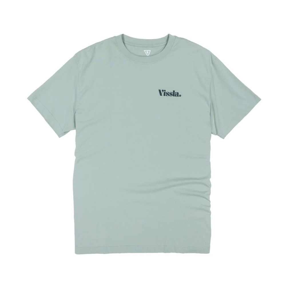 Vissla Raised T-Shirt Kurzarm  M425ERAI Agave