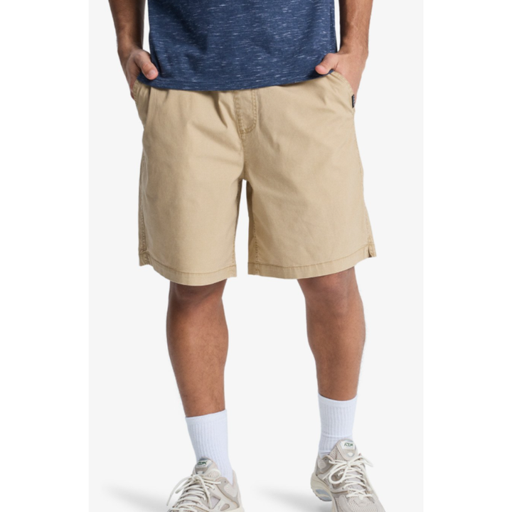 Quicksilver Taxer 19" Elastische Shorts für Männer -  CJZ0 Khaki