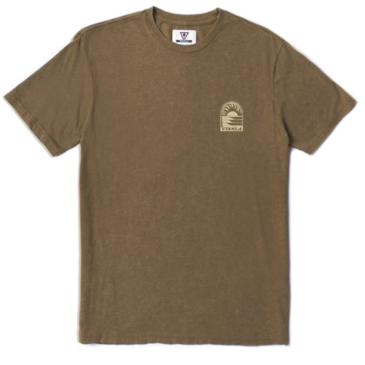 Vissla Canopy Cosmic Wash Tee T-Shirt - Chocolout