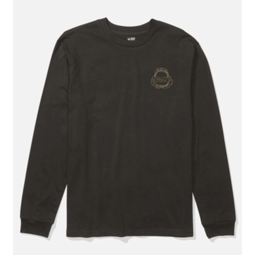 Salty Crew Great White Ls Tee - Black Longsleeve - Black