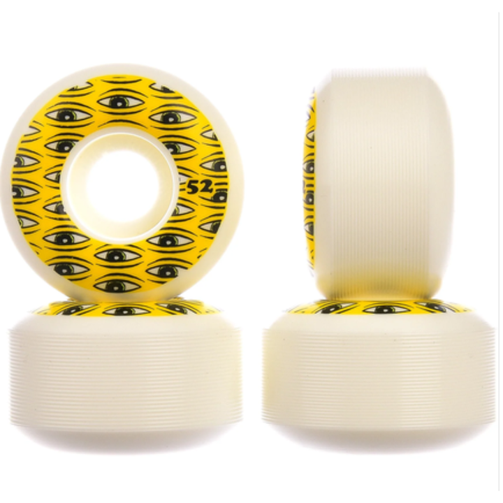 Toy Machune All Seeing 100A Wheels 52mm - Gelb