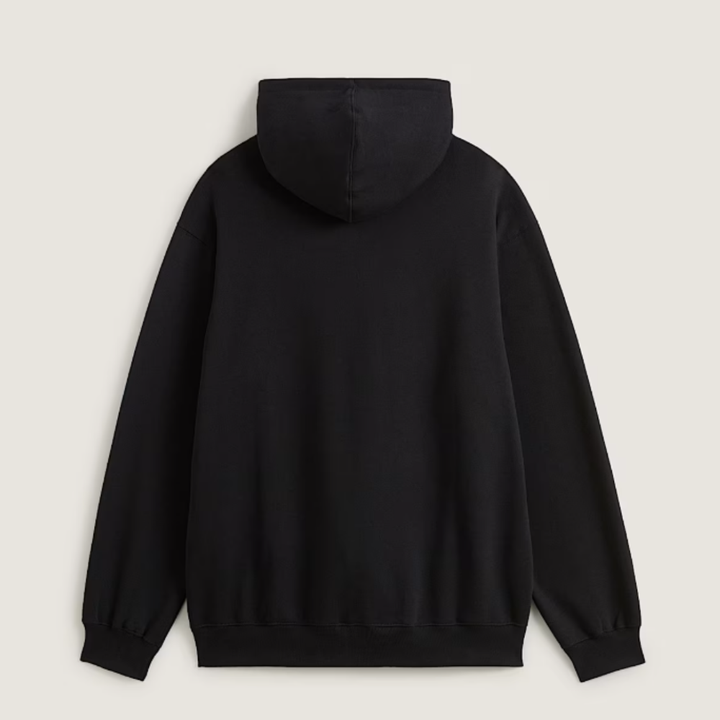 Vans Left Chest 2 Oversized Zip Hoodie - Black