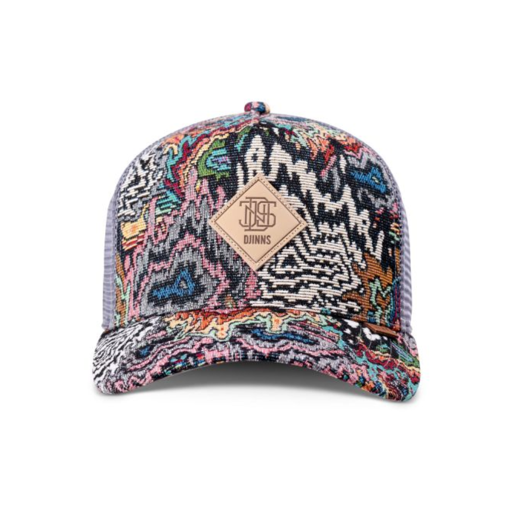 Djinns Color Explo HFT DNC Trucker Cap - Multi Grey