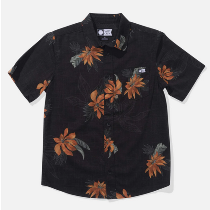 Salty Crew Bloomin Hemd KIDS - Black