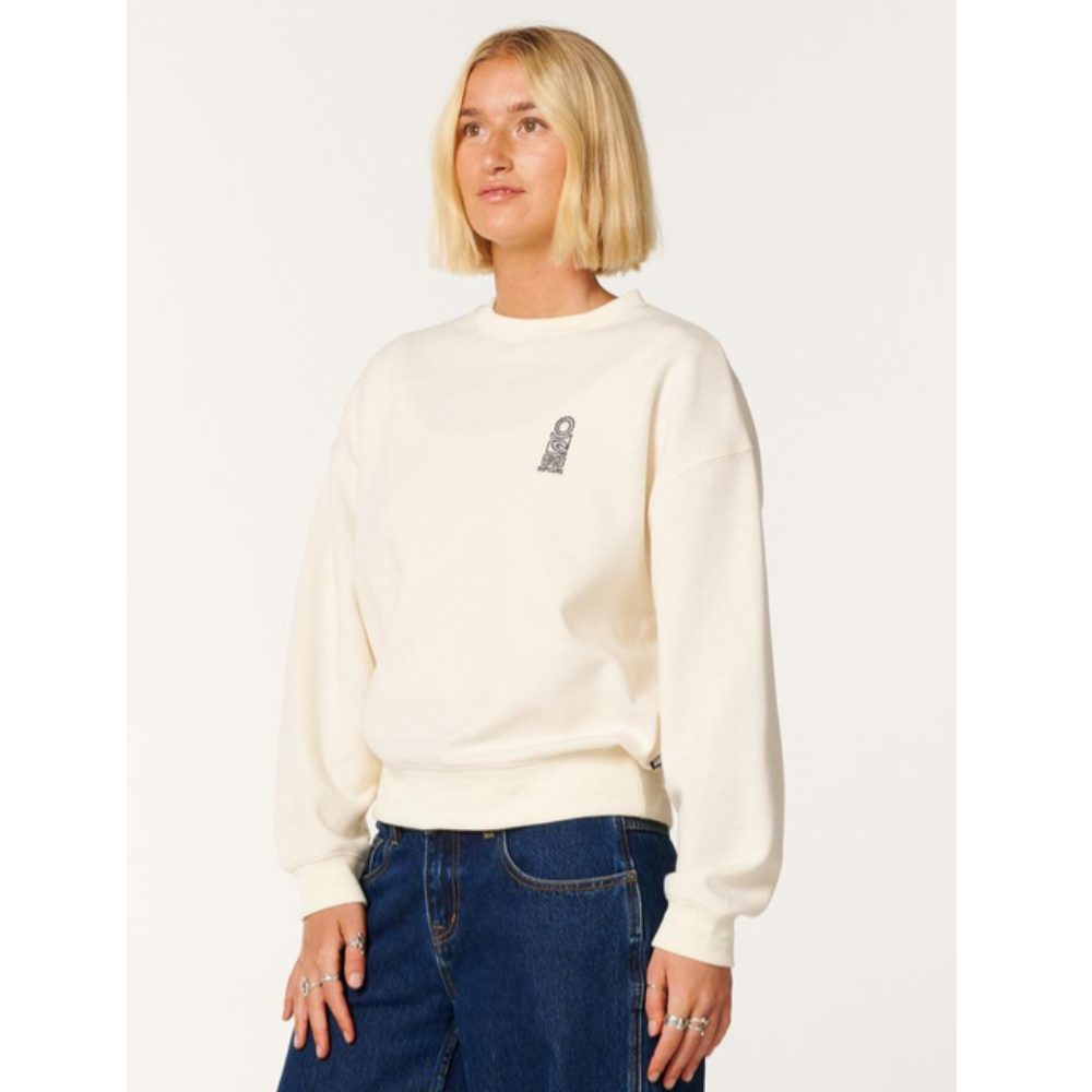 Ripcurl S-SERIES VAPORCOOL FLEECE Sweat - Bone