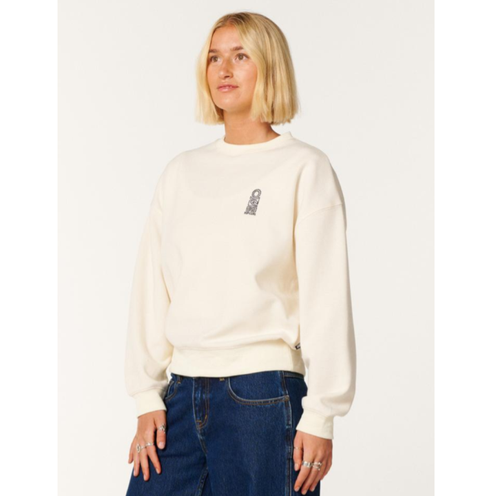 Ripcurl S-SERIES VAPORCOOL FLEECE Sweat - Bone