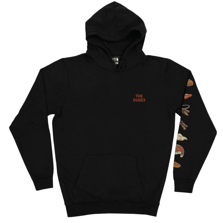 The Dudes Bacon Cheese Hoodie - Black