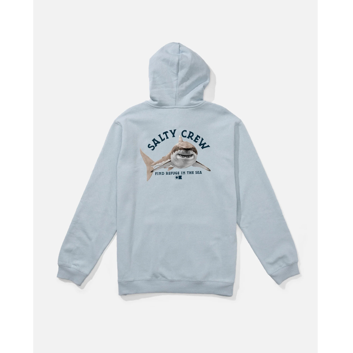 Salty Crew Lurking Fleece Hoodie Blue Fog