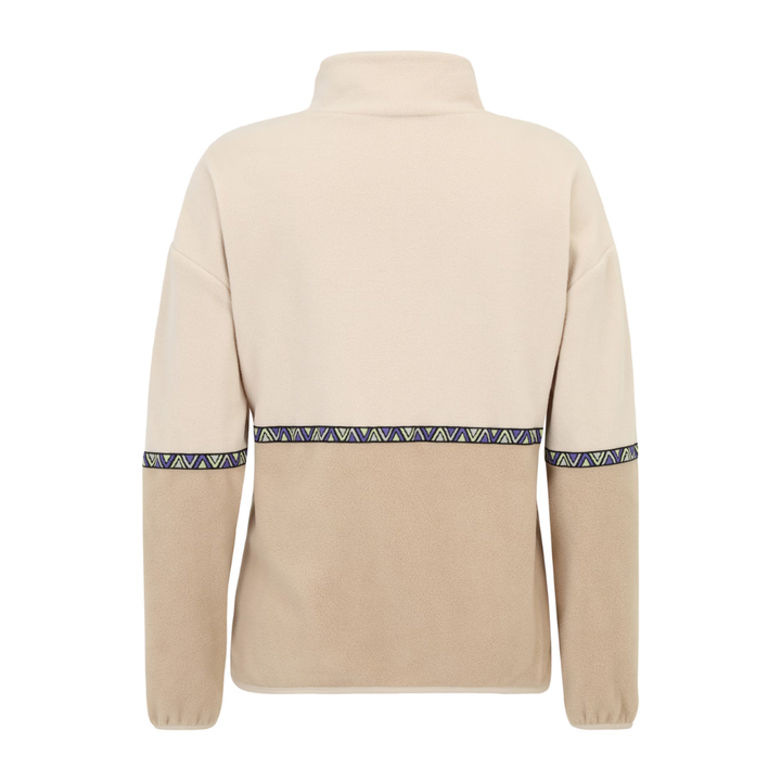 Iriedaily Holina Woman Fleece Zip Troyer - Khaki