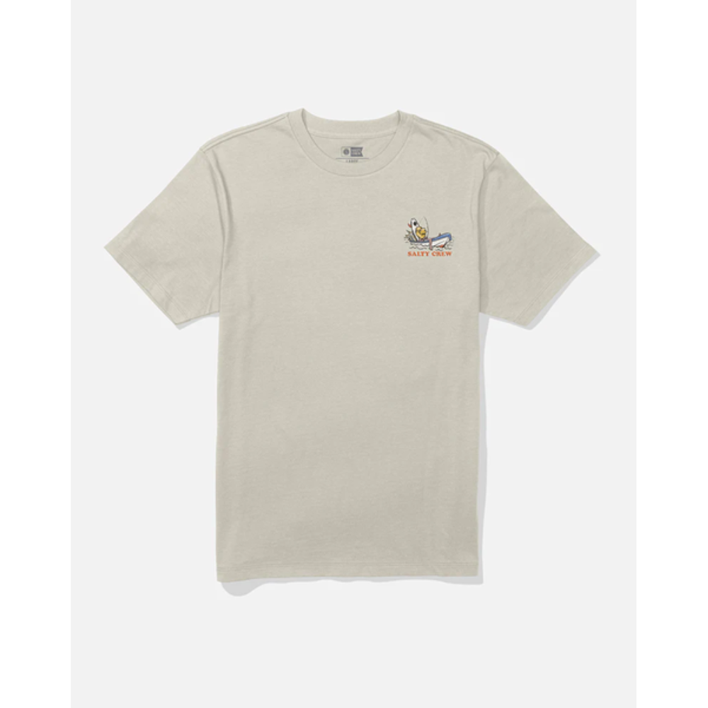 Salty Crew Down Time Ss Tee - Moonbeam