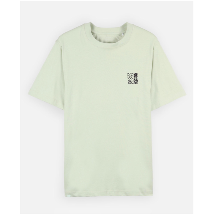 Oxbow Sunrays T-Shirt - Foam Grey Mint