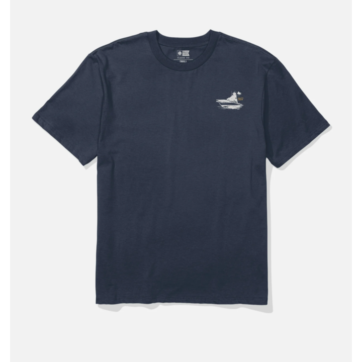 Salty Crew On Board Tee - Navy Dunkel Blau