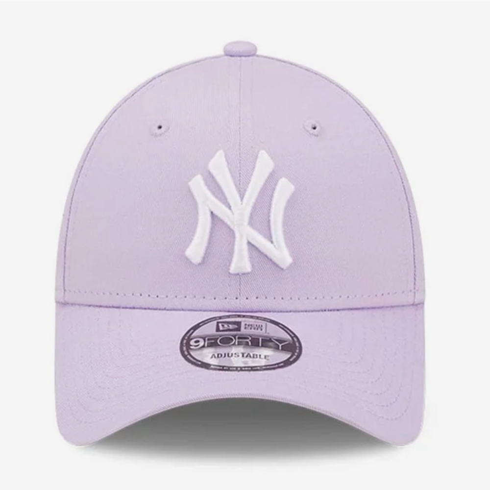 NewEra 98724 Lila New York Yankees League Essential 9FORTY Verstellbare Cap Lila