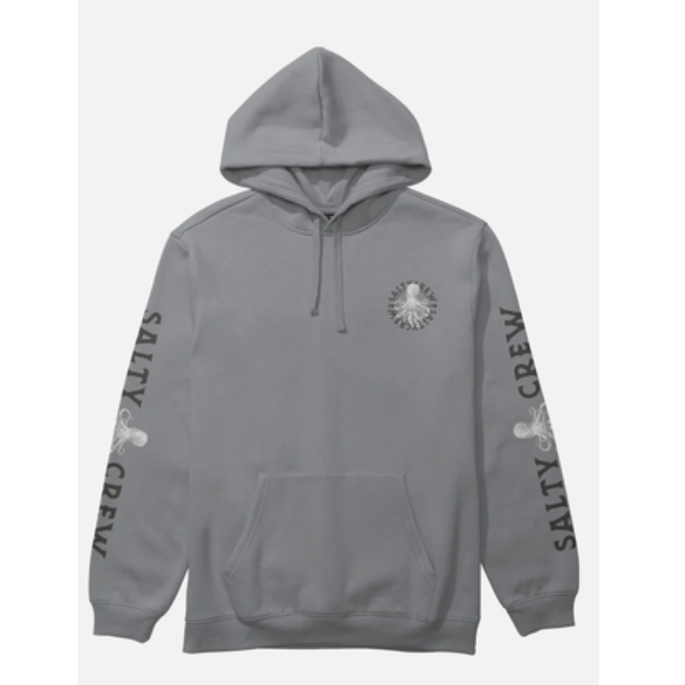 Salty Crew Tentacles Hooded Fleece - Shark Skin  Grau