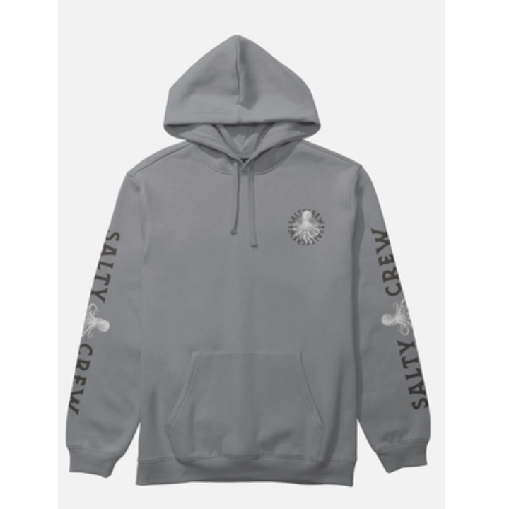 Salty Crew Tentacles Hooded Fleece - Shark Skin  Grau