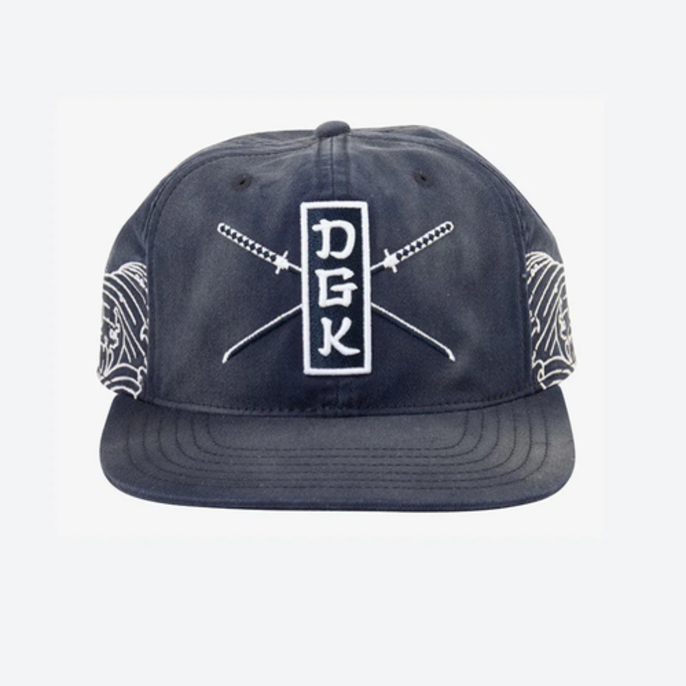 DGK Oceans Snapback Cap - Indigo Blau
