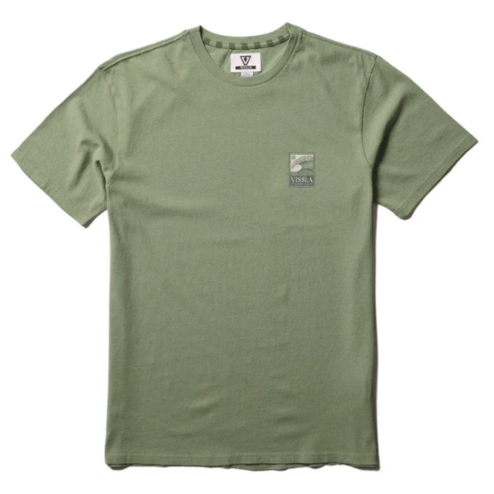 Vissla Peaky Tee - Sage Grün