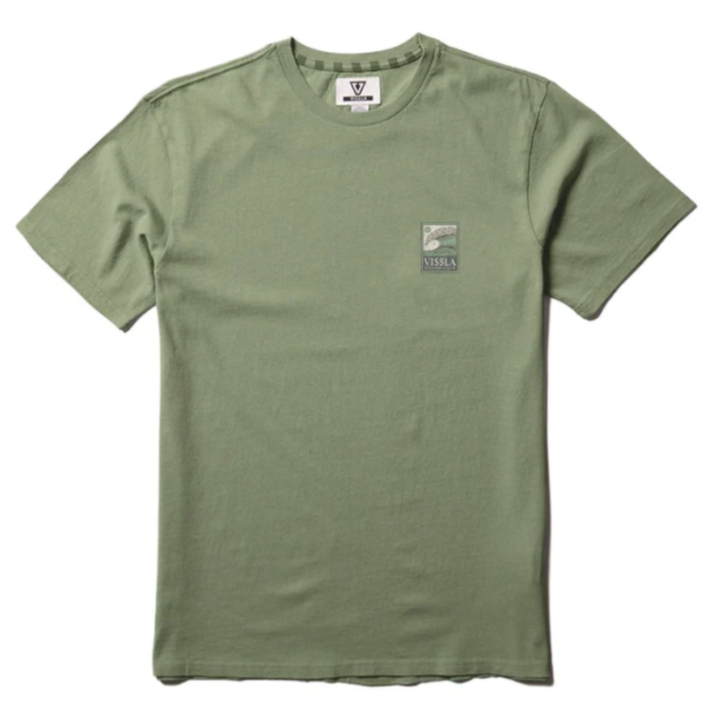 Vissla Peaky Tee - Sage Grün
