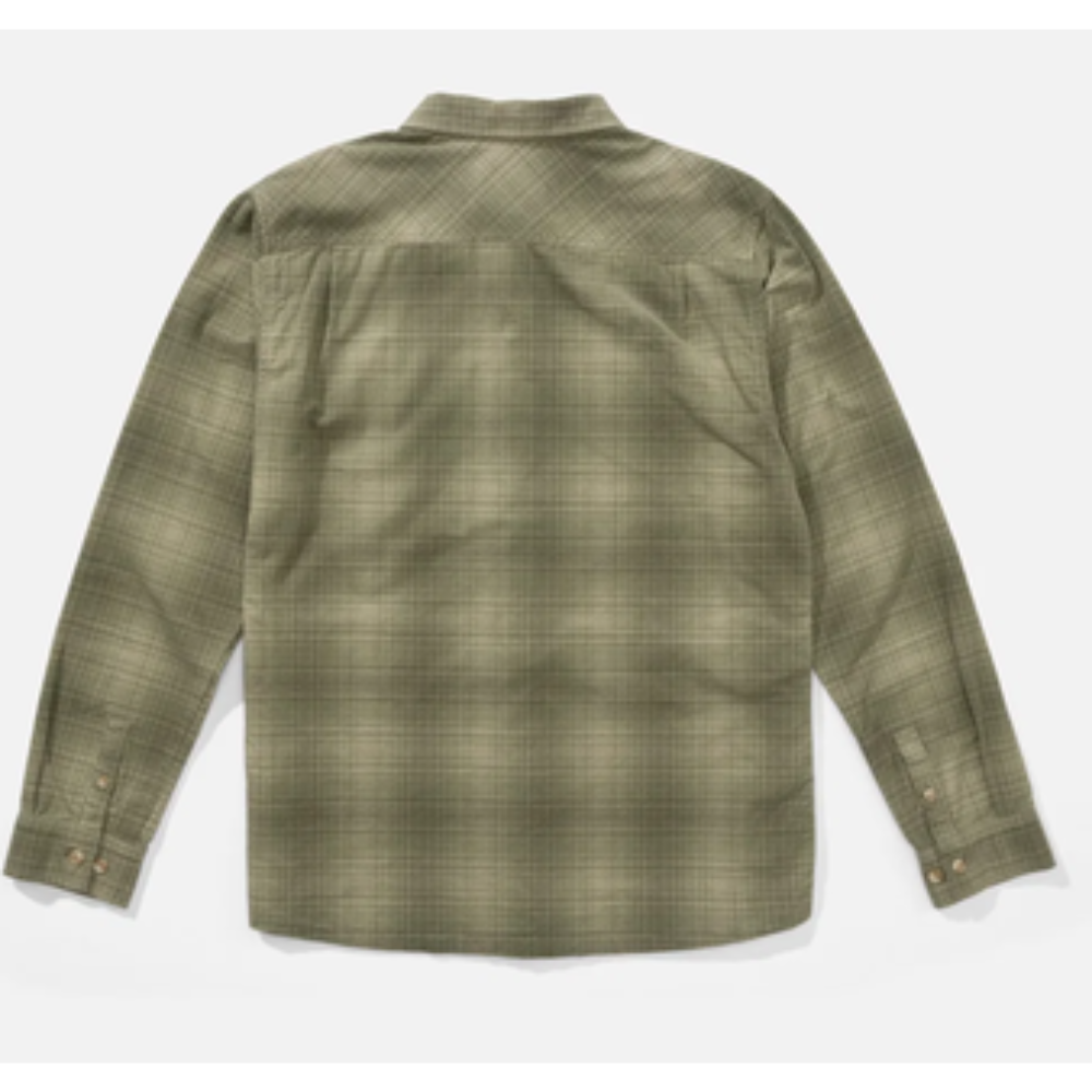 Salty Crew Caster Hemd Cord - Oil Green