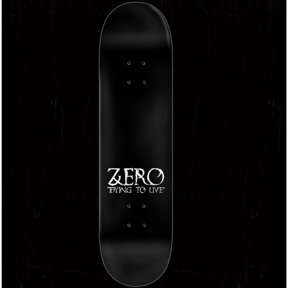 ZERO Deck "8,5" Dying To Live 30 Years Reissue - Black White