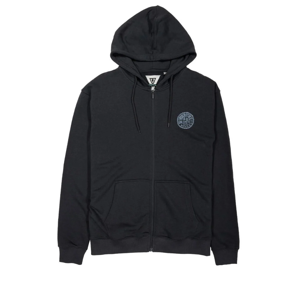 Vissla Unlimited Zip Hoodie Fleece - Phantom