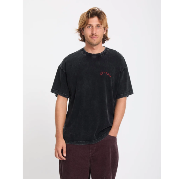 Volcom Wrong Angel T-Shirt - Light Acid Black
