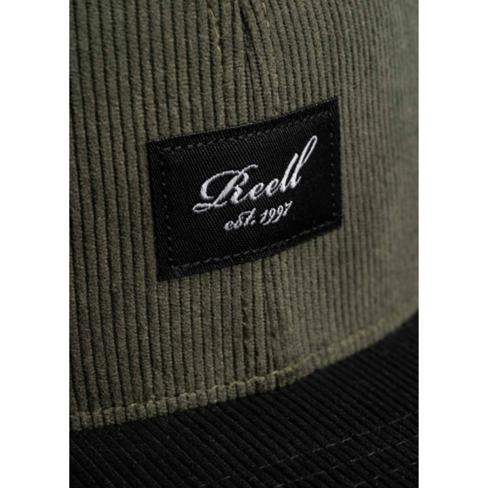 Reell Pitchout Cap - Moss Green/Black Cord