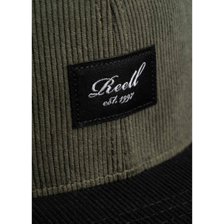 Reell Pitchout Cap - Moss Green/Black Cord