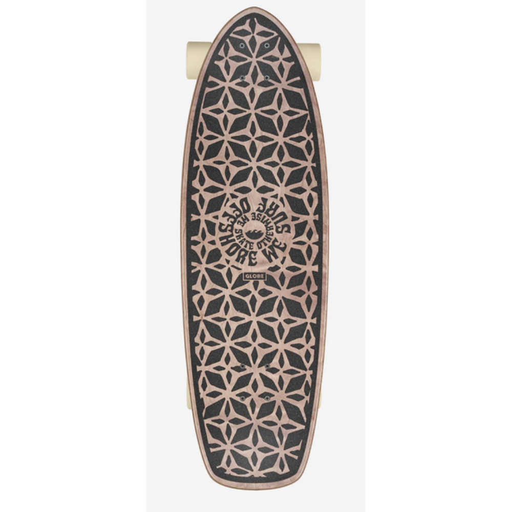 Globe Zuma 31" Cruiserboard Surf Skate - SS Coconut/Niu Voyager