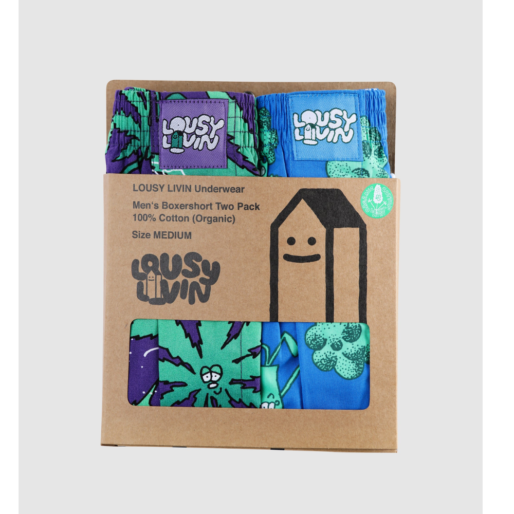 Lousy Livin CLEPTOMANICX Boxershort  2 Pack - Keroy