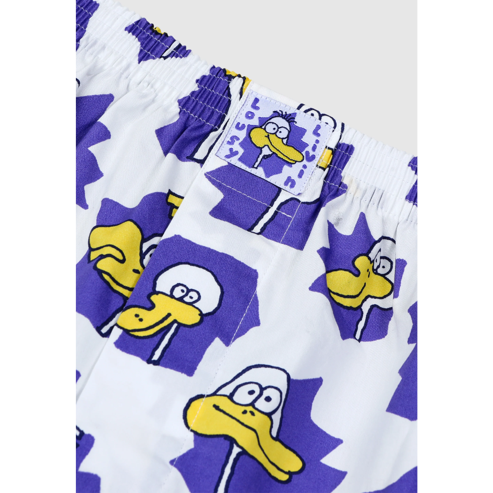 Lousy Livin CLEPTOMANICX Boxershort - Duck White