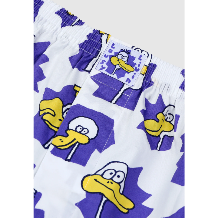 Lousy Livin CLEPTOMANICX Boxershort - Duck White