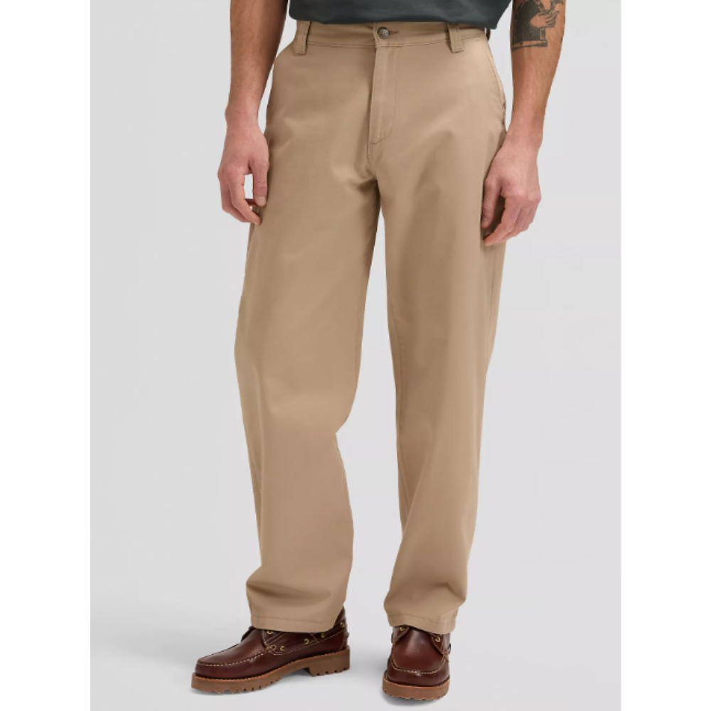 Lee Workwear Loose Lightweight Chino Pant - Khaki