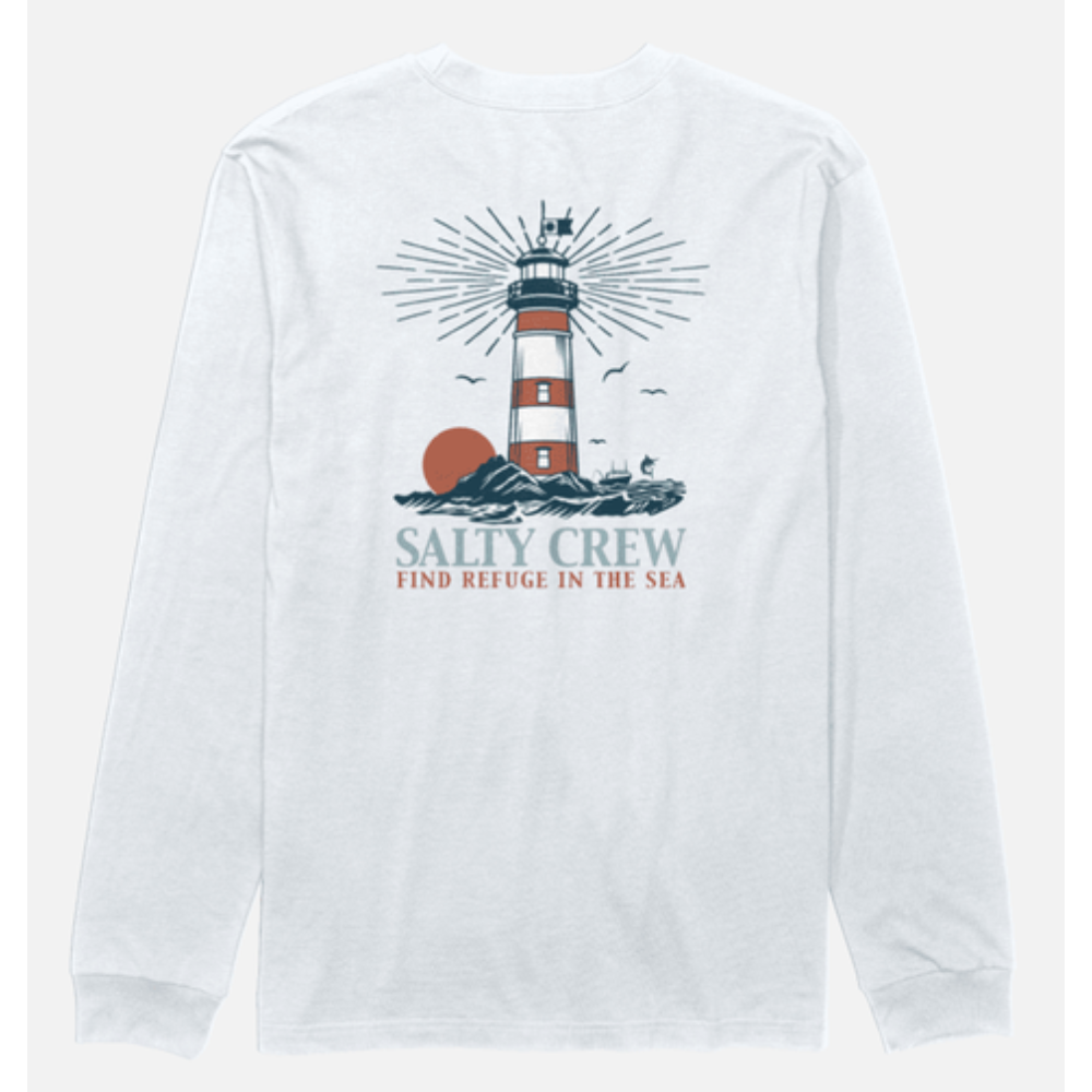 Salty Crew High Beam LS Longsleeve T-Shirt - White