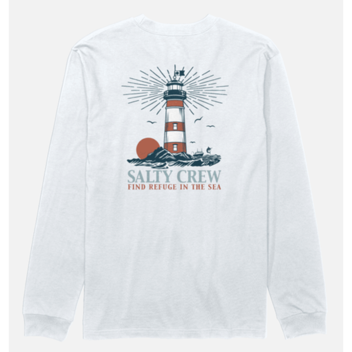 Salty Crew High Beam LS Longsleeve T-Shirt - White