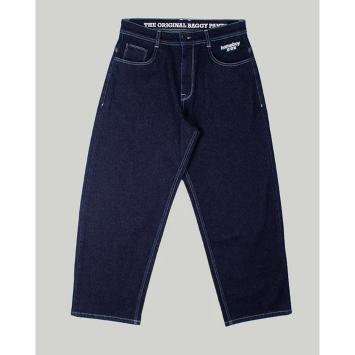 HomeBoy  BAGGY Jeans MONOCROM Denim - Indigo Blau