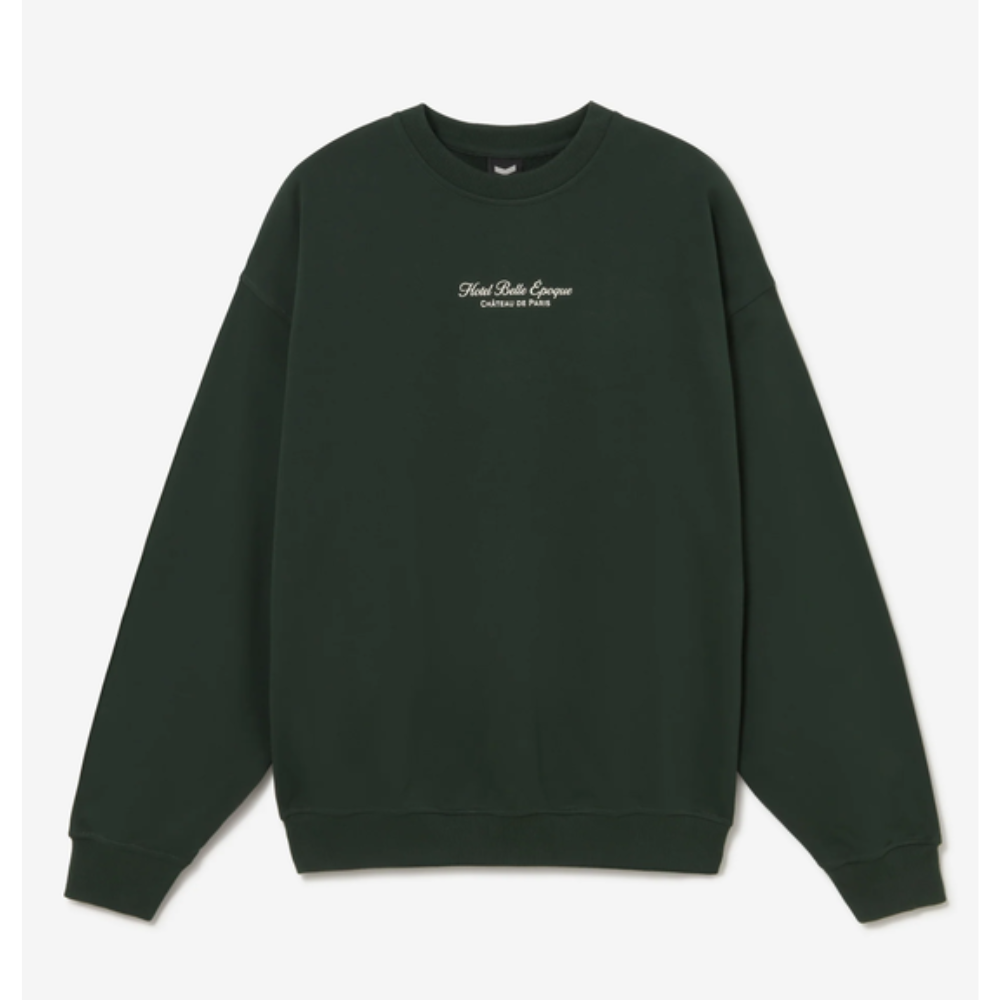 Kaotiko CREW OVERSIZE GARLAND Sweat Shirt AT032-01-G002 - Green