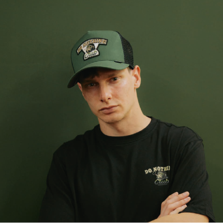 Djinns GorillaHFT DNC Trucker Cap - Olive Grün