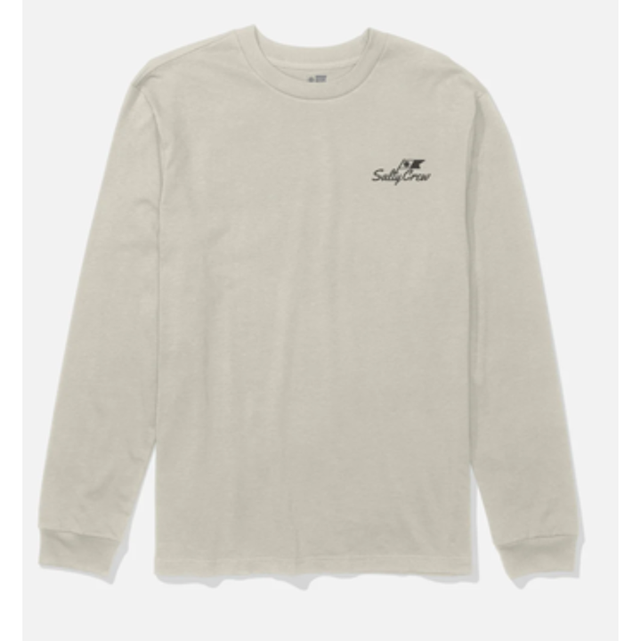 Salty Crew Original Ls Tee Langarm - Moonbeam Sand