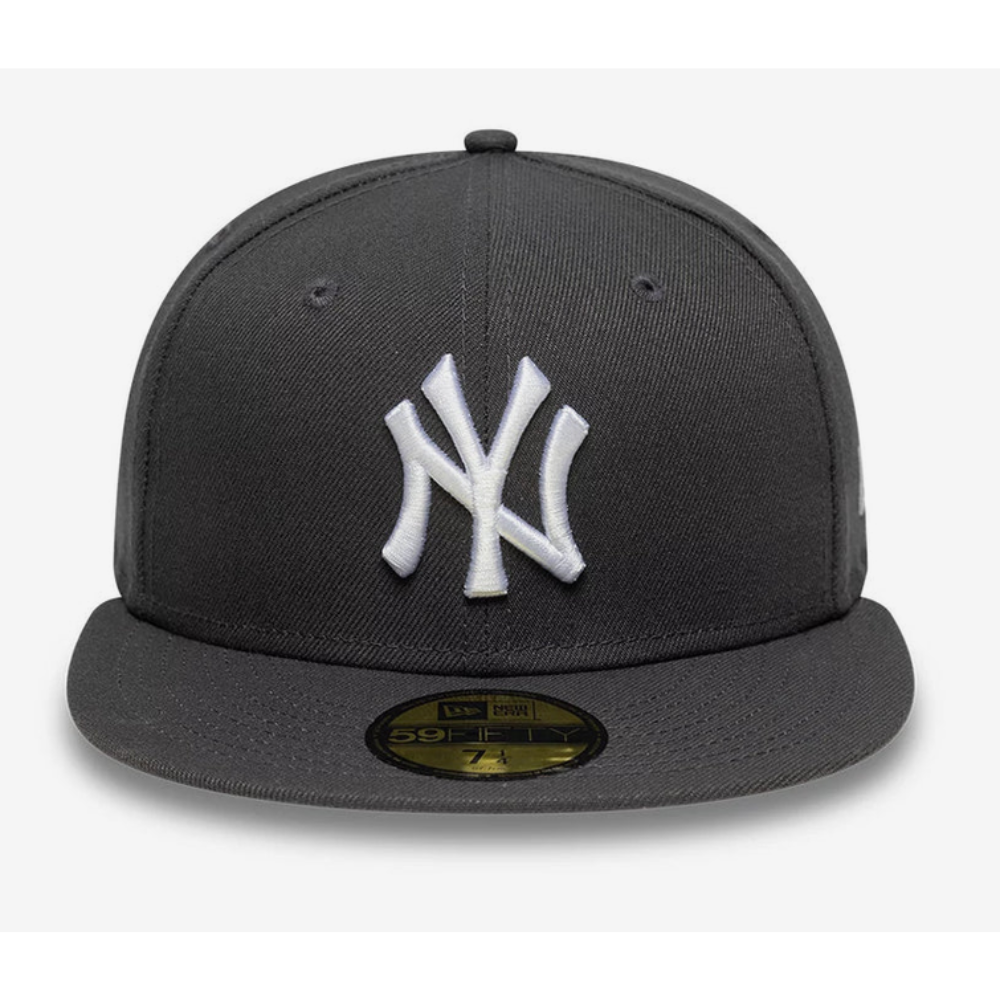 New Era 10761 New York Yankees 59FIFTY Fitted Cap - Grey White