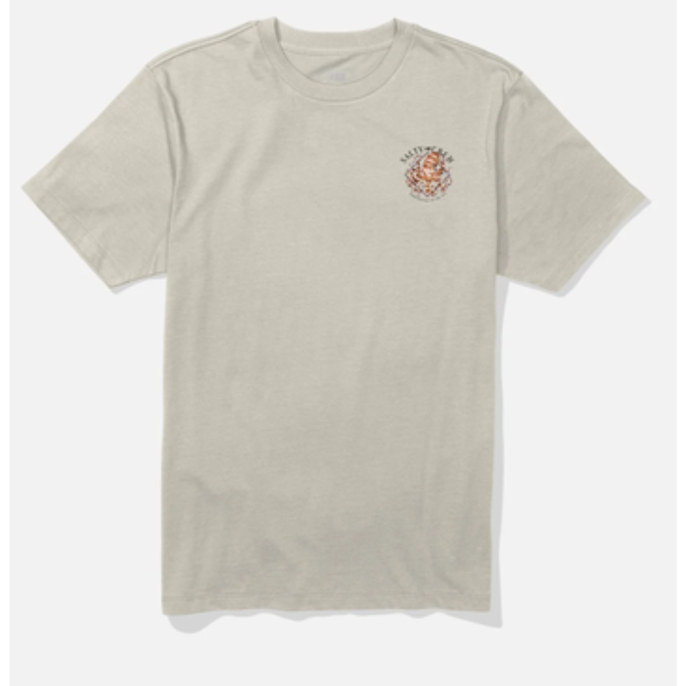 Salty Crew Octopod Ss Tee - Moonbeam