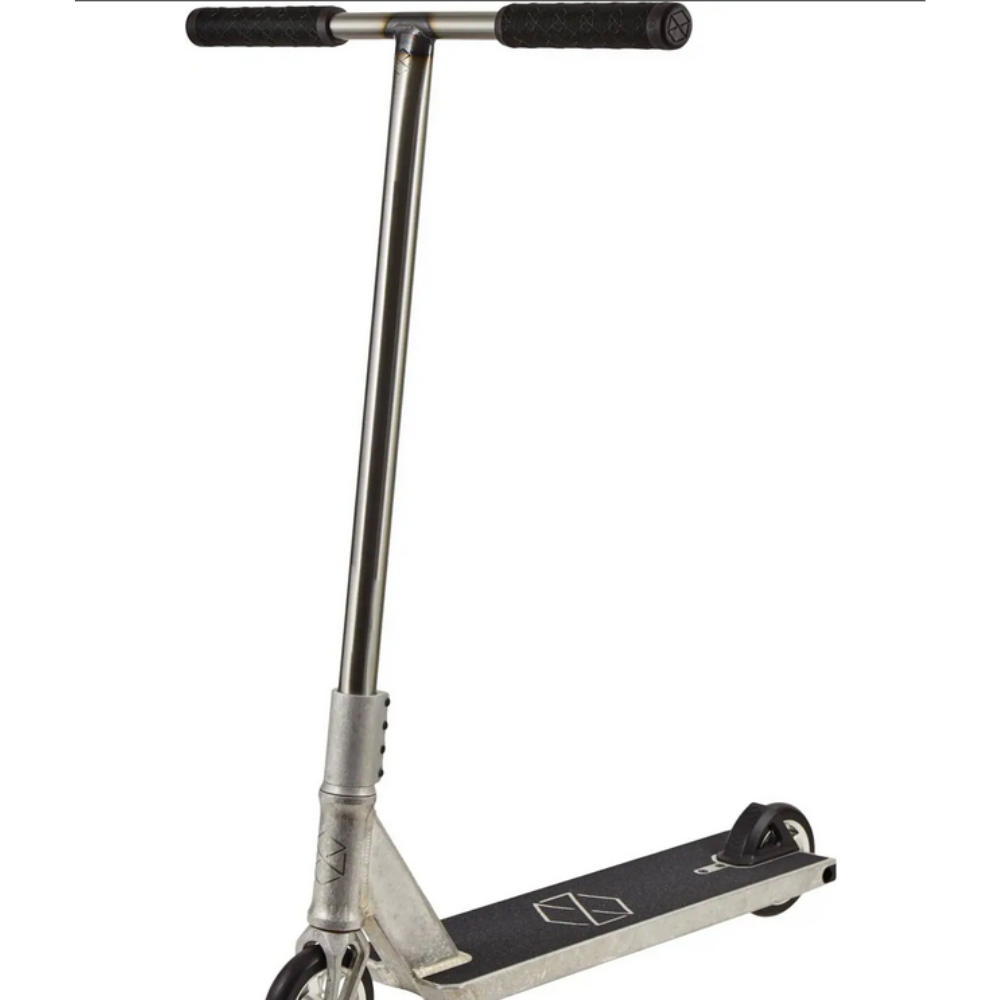 Native Stem L Stunt Scooter - Raw Silber