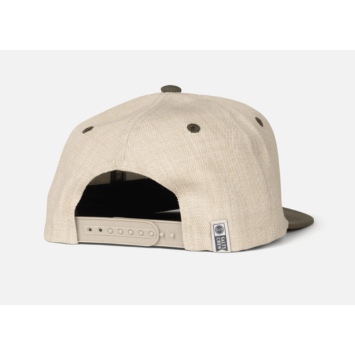 Salty Crew Tako Club Snapback Cap - Natural/Olive